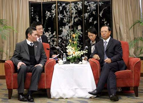 王志发会见马来西亚旅游部副部长苏莱曼·阿卜杜拉·哈曼