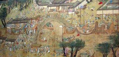 《清明上河图卷》局部