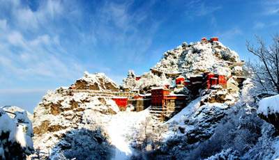 武当山雪景