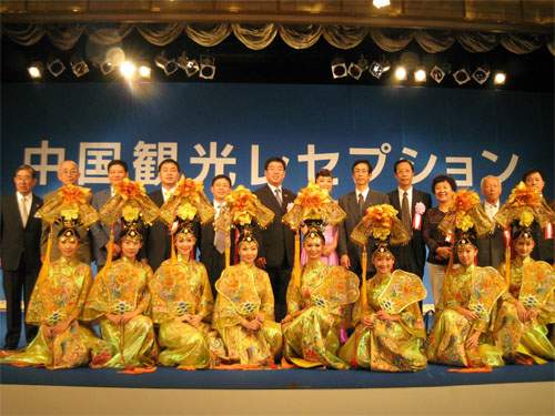 杜江出席大阪中国旅游宣传推广活动