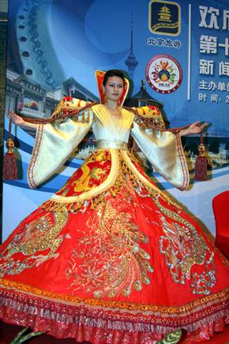 以故宫为主题的服装即将亮相2009第十一届北京国际旅游节