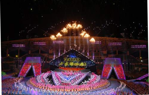 2009广东国际旅游文化节开幕式现场