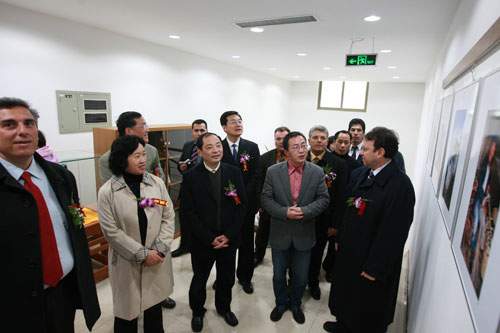 参观普陀山与希腊提诺斯风景摄影展