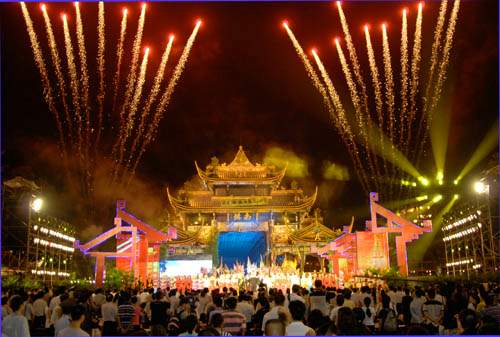 2009中国四川国际文化旅游节开幕式现场