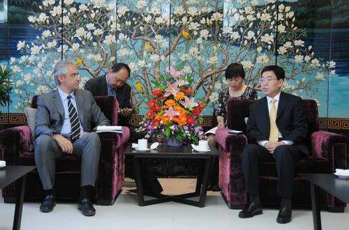 国家旅游局副局长杜江会见希腊外交部副部长斯佩托斯•库威利斯